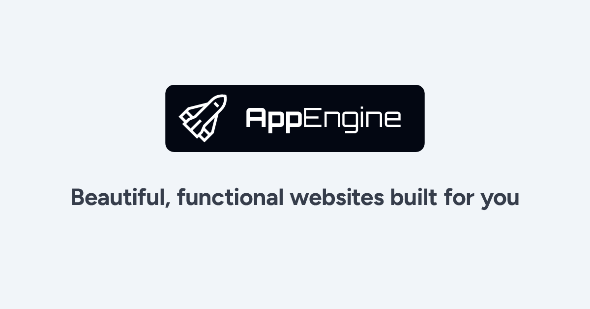 Appengine Modern Web Development Custom Application Engineering